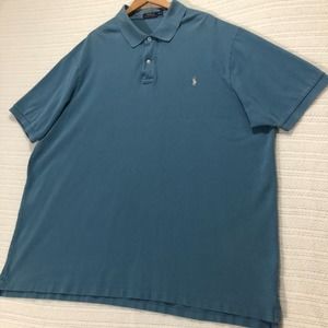 Polo Ralph Lauren Polo Shirt Classic‎ Fit Casual Short Sleeve Top 2XL